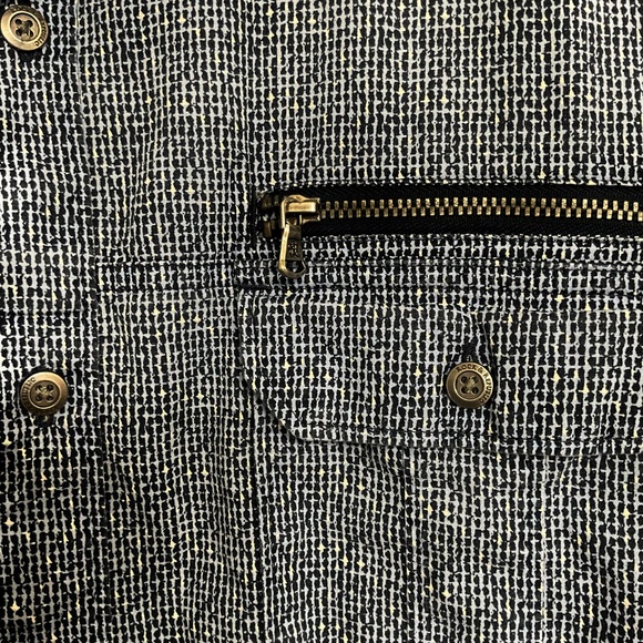 Rock & Republic Men's Short Sleeve Casual Button Down Shirt Blue Size L - Picture 4 of 8